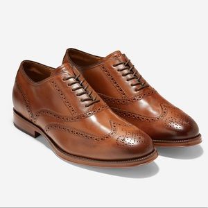 Mens wingtip oxfords